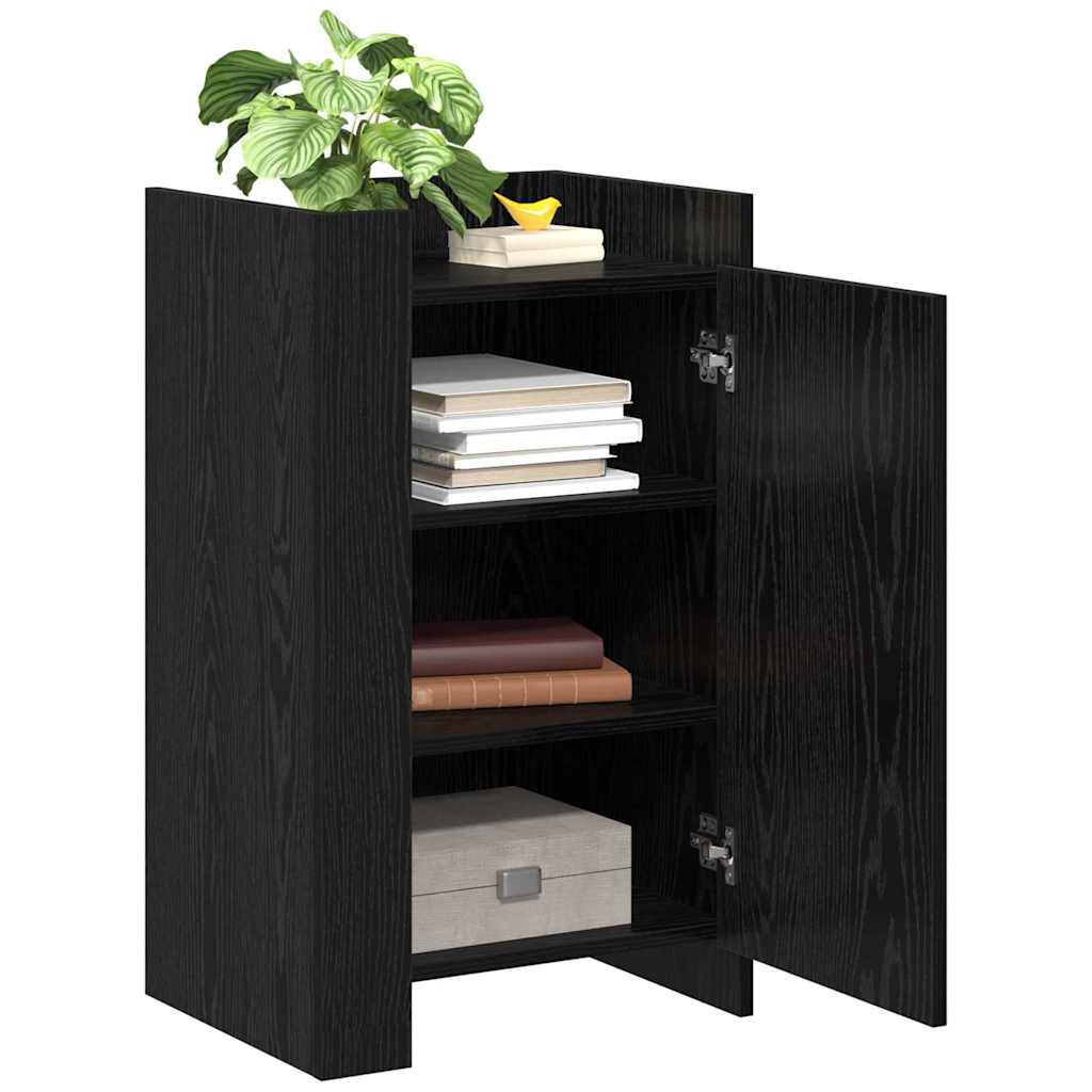 Buffet Chêne noir 45 x 35 x 75 cm Bois d'ingénierie - XIOS
