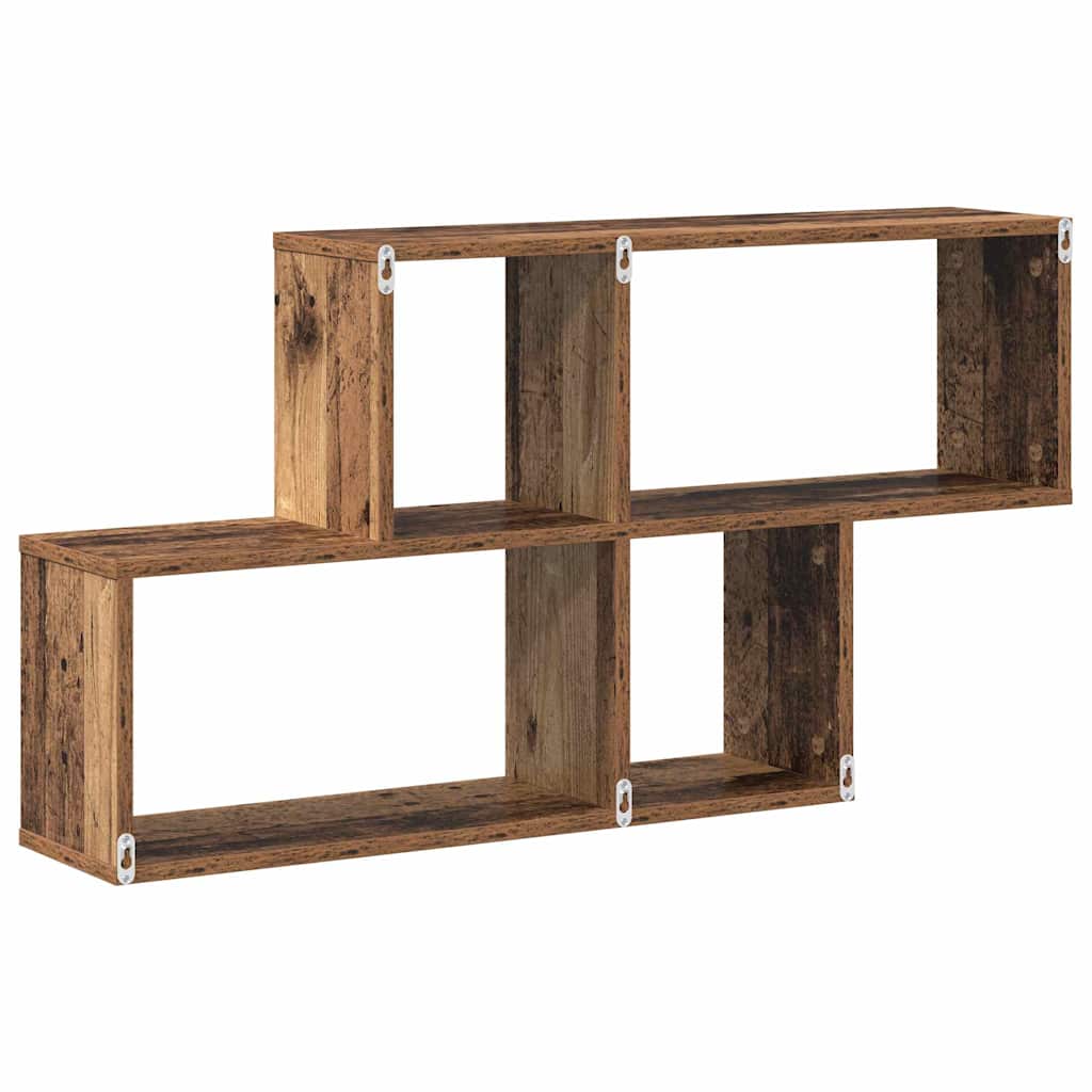 Étagère Murale avec étagère Montage mural Autre Bois Ancien - XIOS