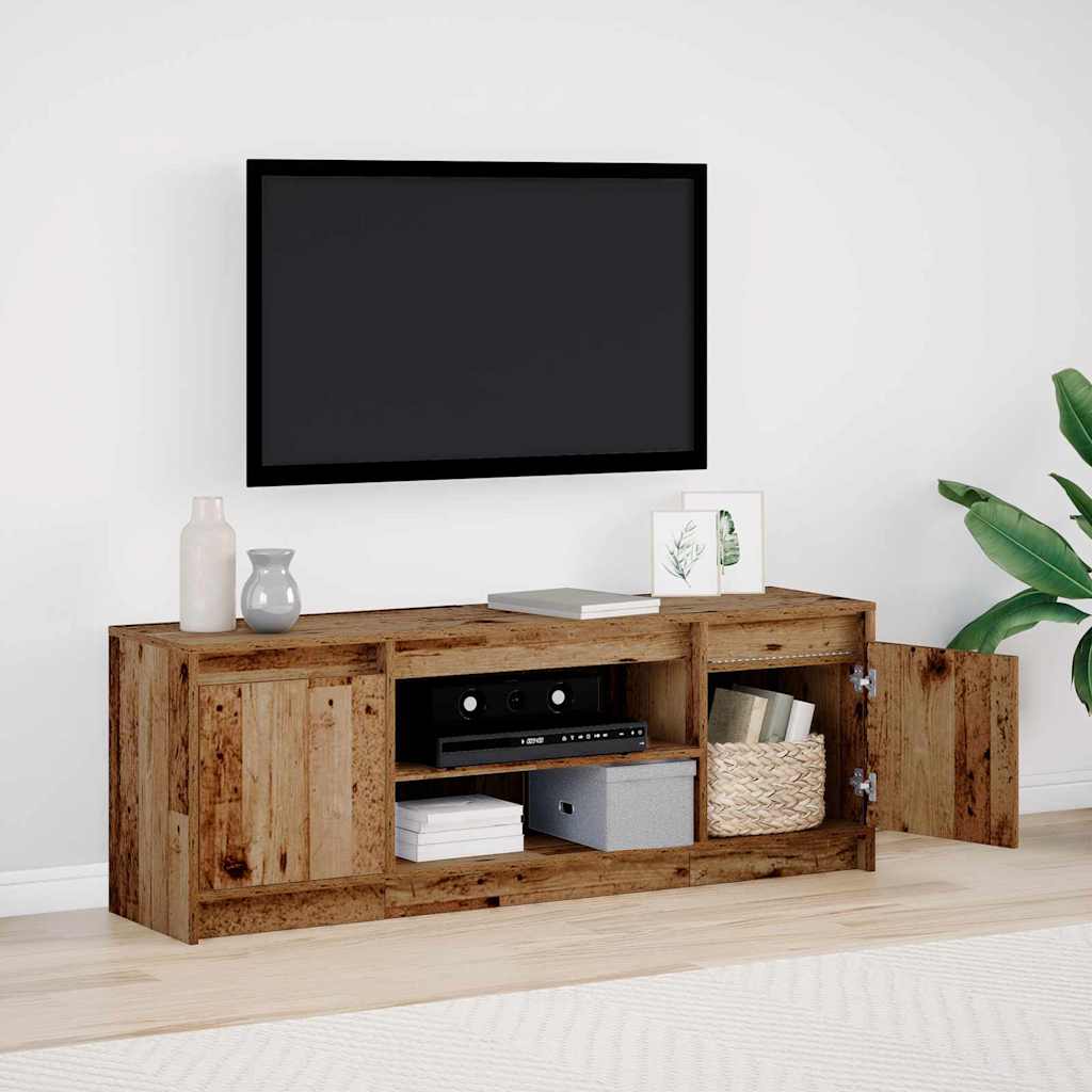 Meuble TV Marron 139,5 x 34 x 50 cm Bois d'ingénierie - XIOS