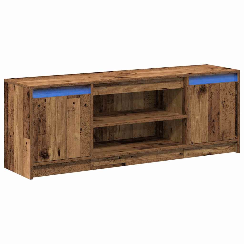 Meuble TV Marron 139,5 x 34 x 50 cm Bois d'ingénierie - XIOS