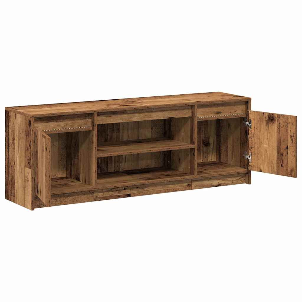 Meuble TV Marron 139,5 x 34 x 50 cm Bois d'ingénierie - XIOS