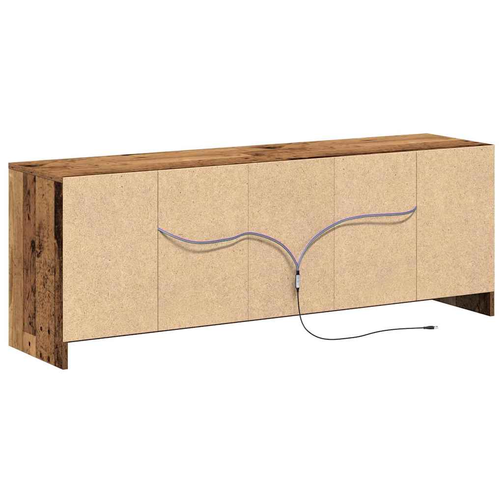 Meuble TV Marron 139,5 x 34 x 50 cm Bois d'ingénierie - XIOS