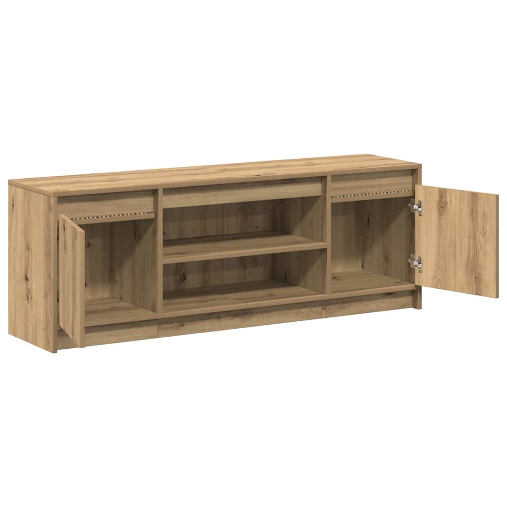 Meuble TV Marron 139,5 x 34 x 50 cm Bois d'ingénierie - XIOS