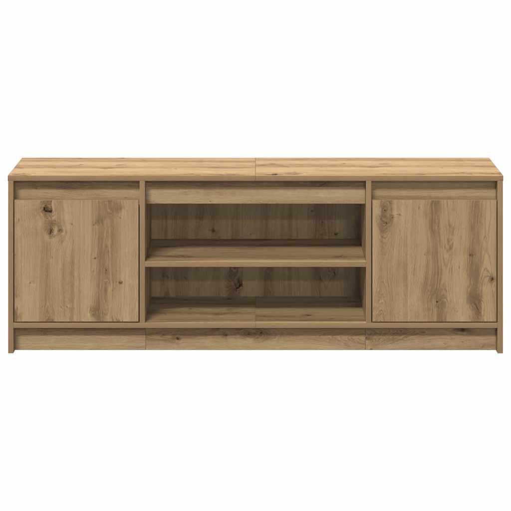 Meuble TV Marron 139,5 x 34 x 50 cm Bois d'ingénierie - XIOS
