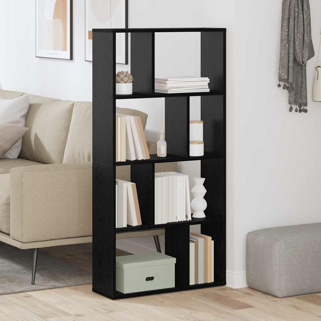 Bibliothèque Chêne noir 60 x 20 x 120 cm Bois d'ingénierie - XIOS