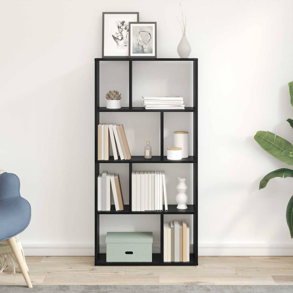 Bibliothèque Chêne noir 60 x 20 x 120 cm Bois d'ingénierie - XIOS