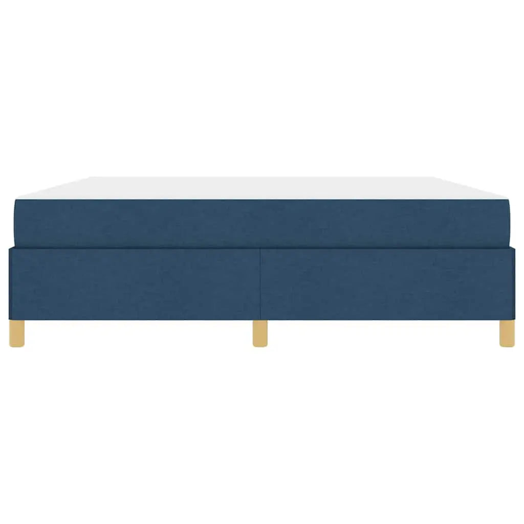 Cadre de lit Bleu 180 x 200 cm tissu - XIOS