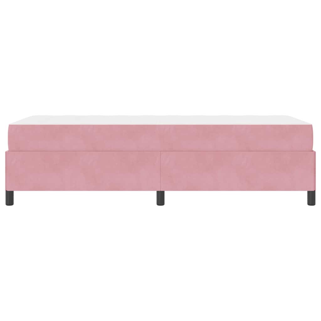 Cadre de lit Rose 90 x 190 cm tissu