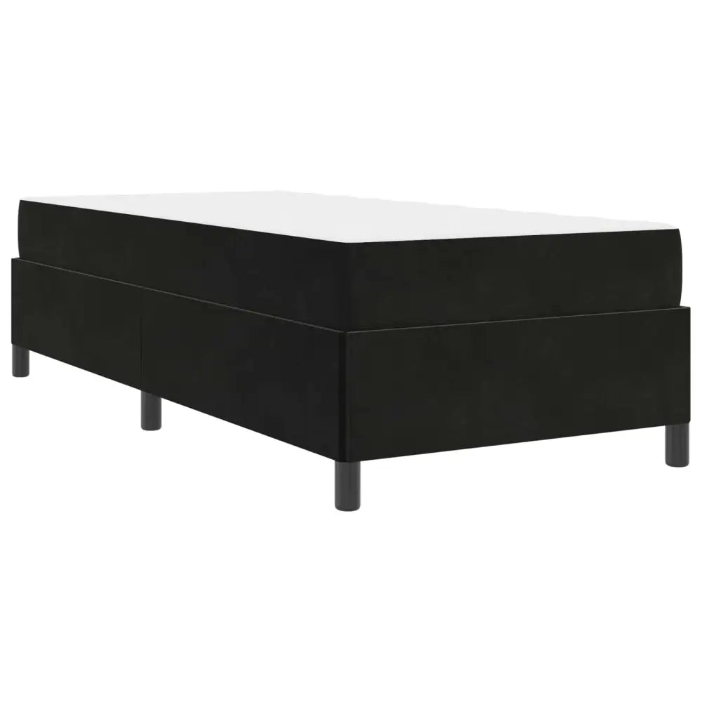 Cadre de lit Noir 90 x 200 cm tissu - XIOS Store SNC