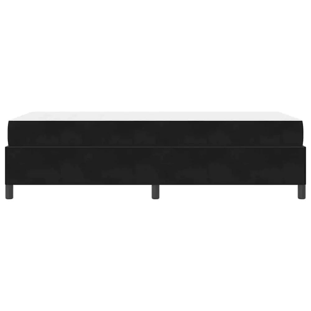 Cadre de lit Noir 90 x 200 cm tissu - XIOS Store SNC