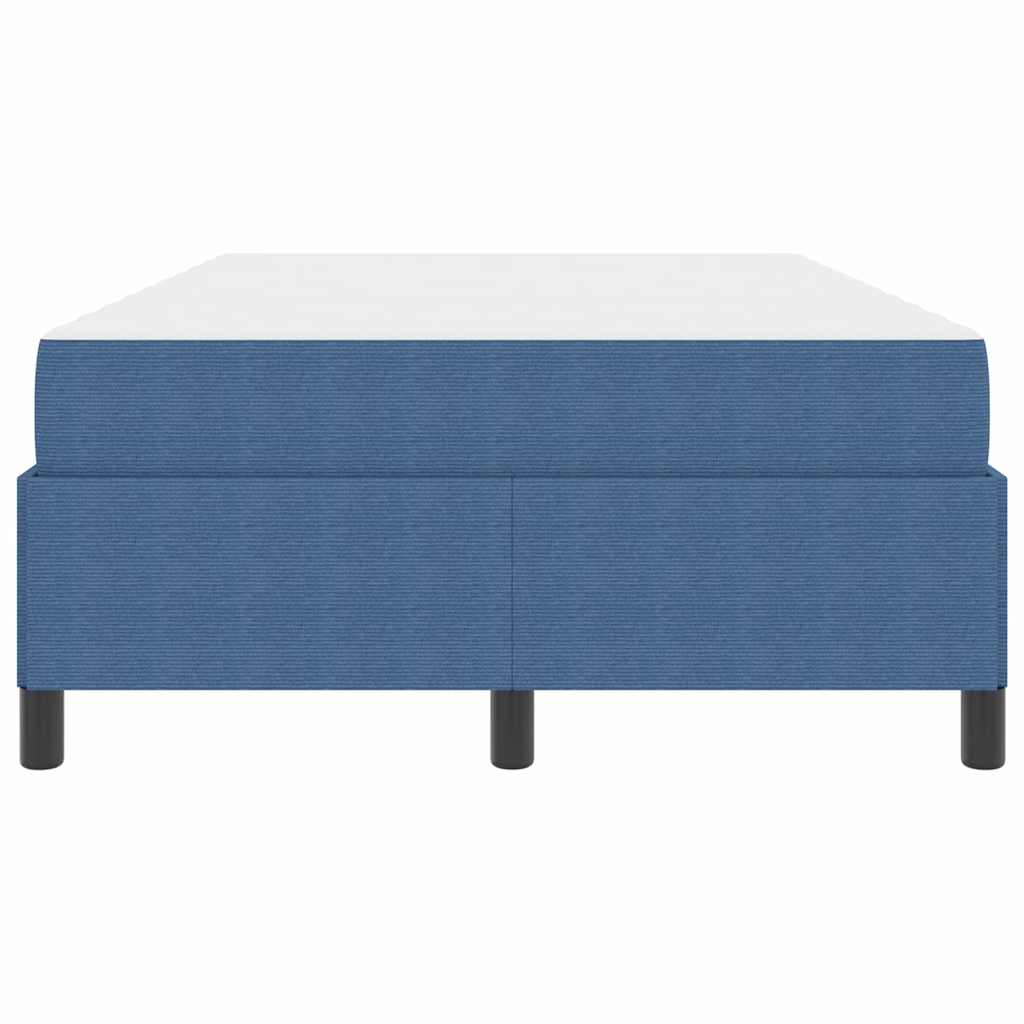 Cadre de lit Autre Bleu 120 x 200 cm Tissu en velours côtelé