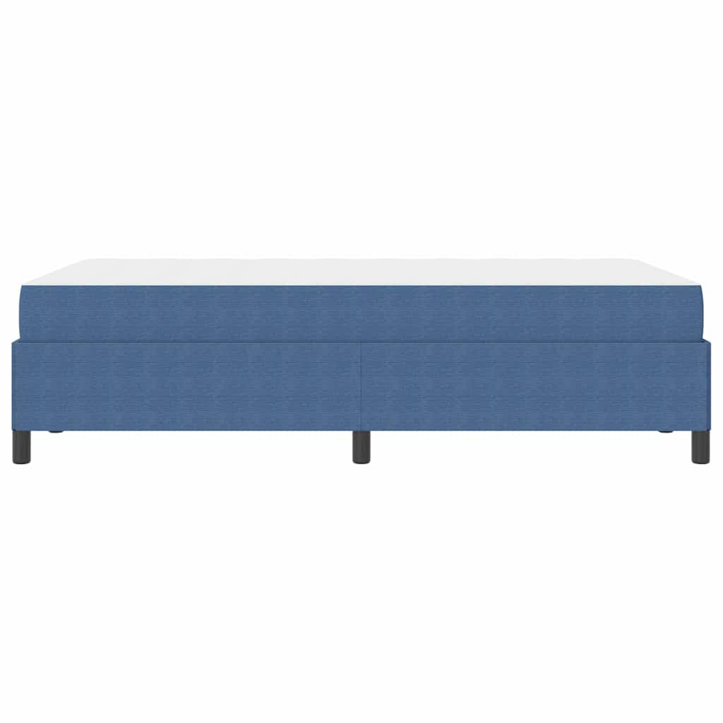 Cadre de lit Autre Bleu 120 x 200 cm Tissu en velours côtelé