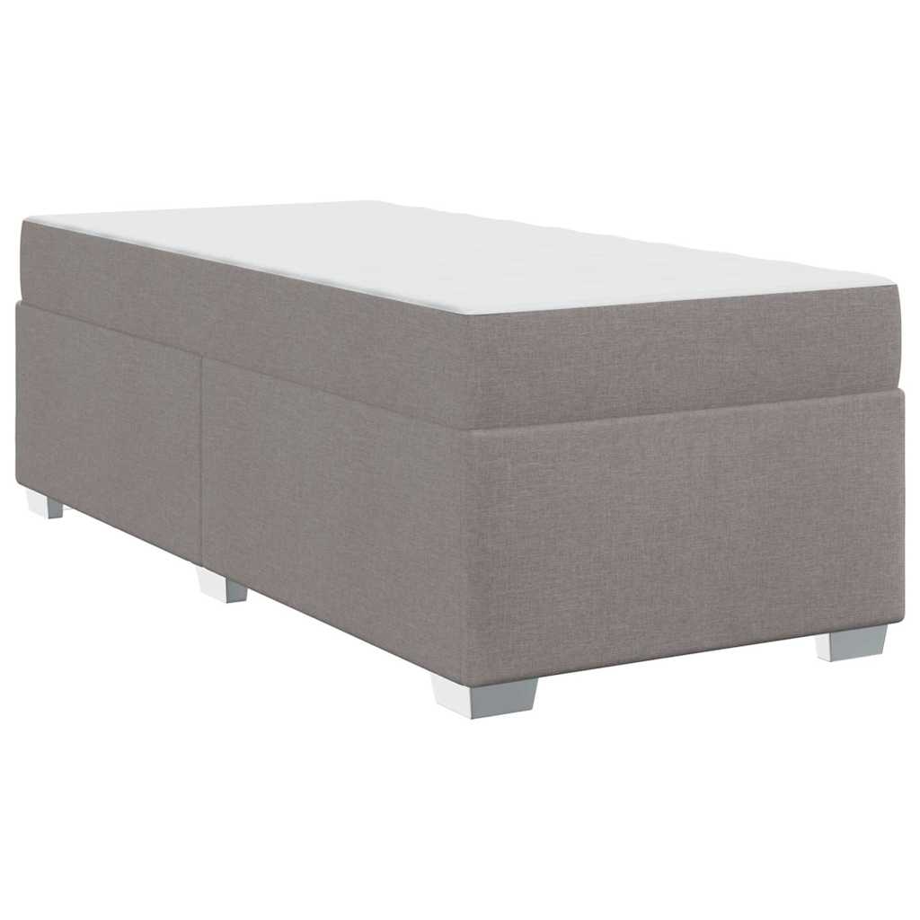 Cadre de lit Taupe 80 x 200 cm tissu - XIOS