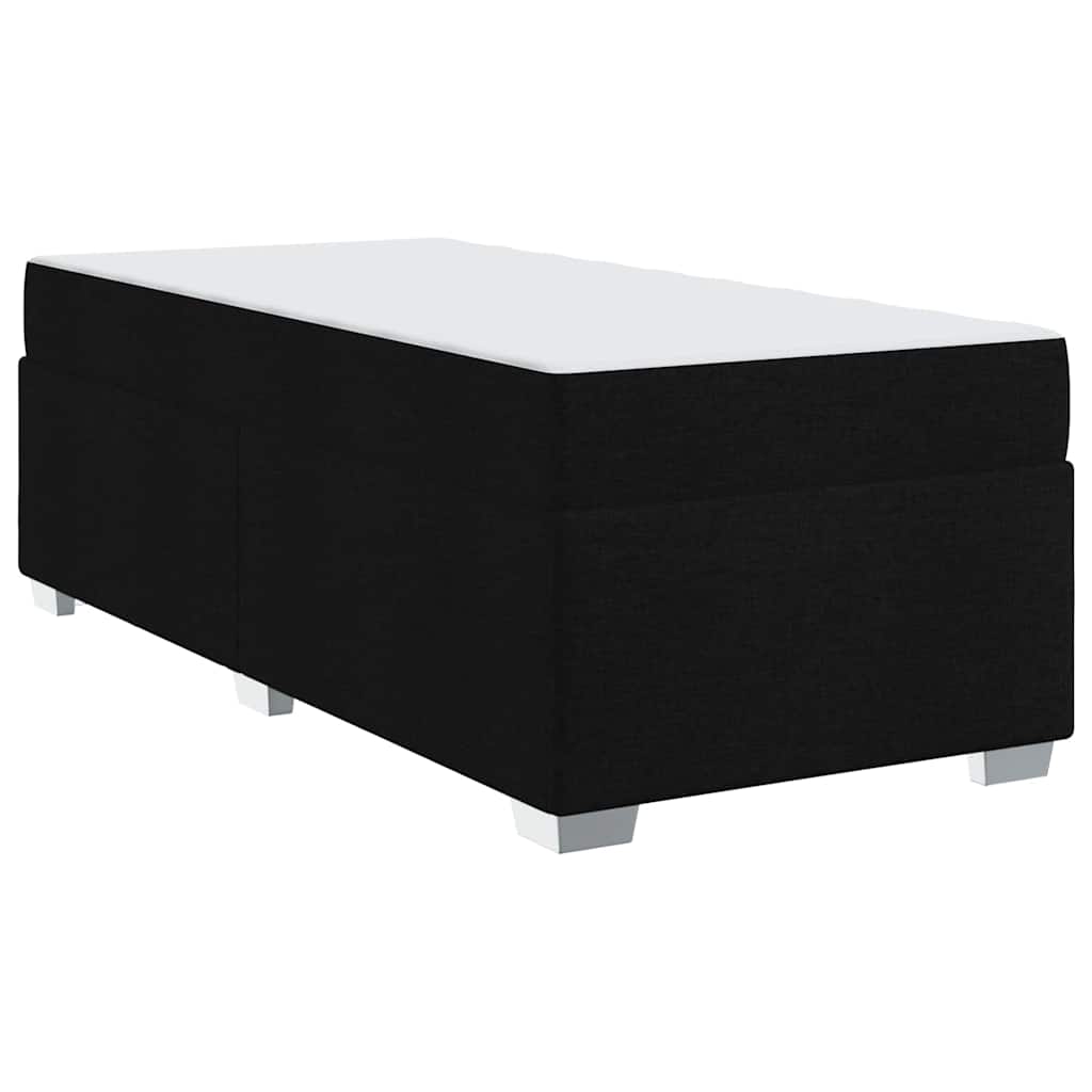 Cadre de lit Autre Noir 90 x 200 cm tissu