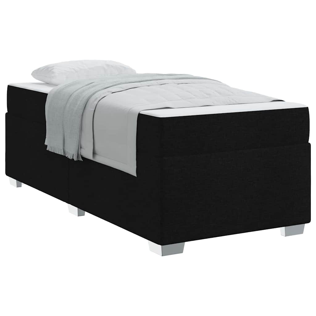 Cadre de lit Autre Noir 90 x 200 cm tissu