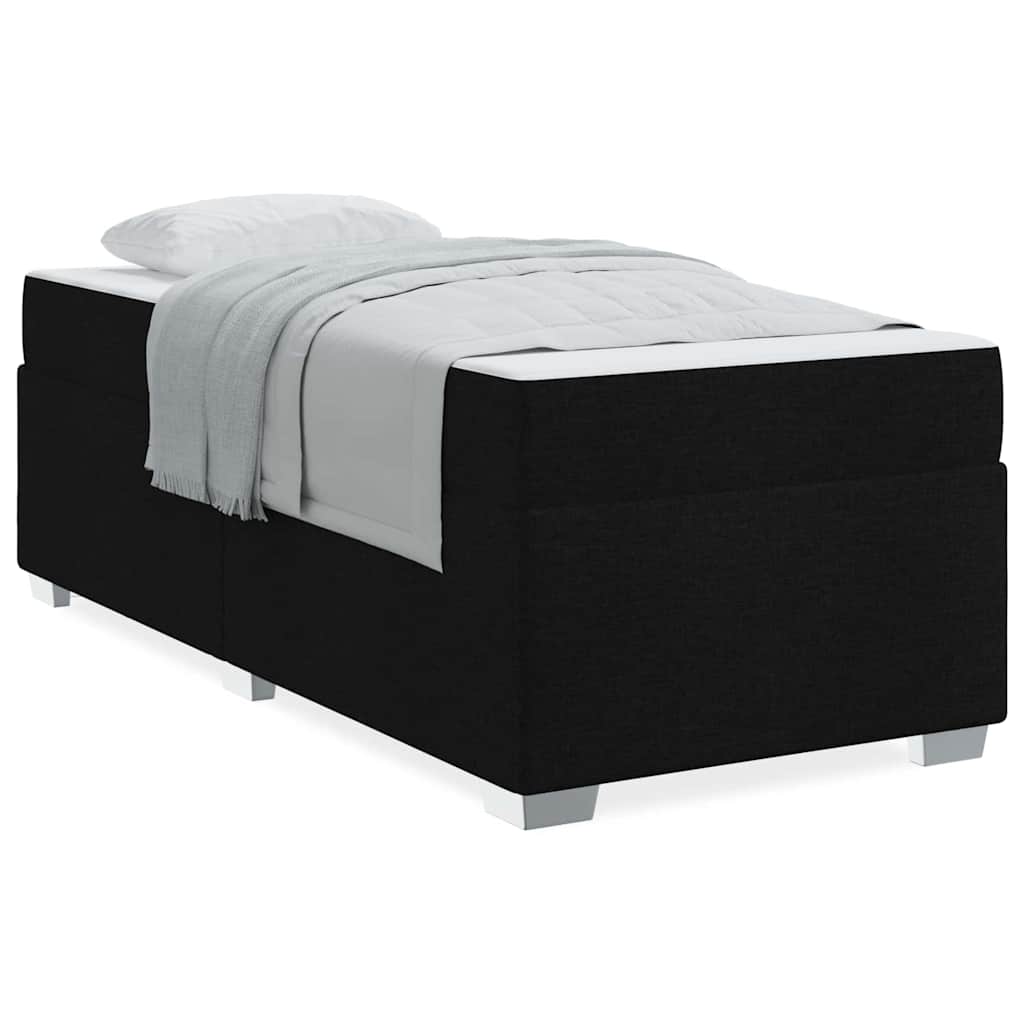 Cadre de lit Autre Noir 90 x 200 cm tissu