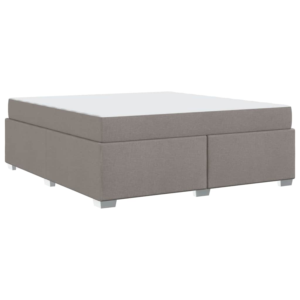 Cadre de lit Taupe 180 x 200 cm tissu - XIOS