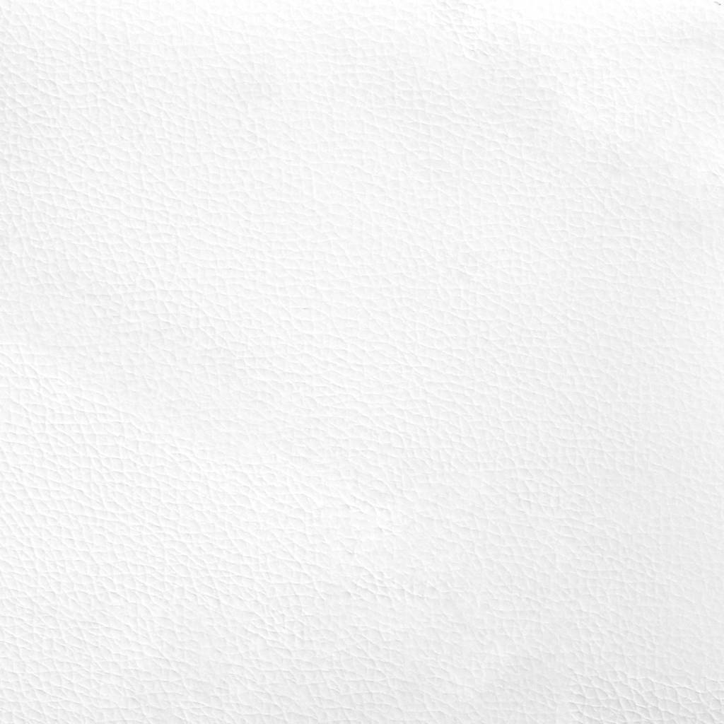 Cadre de lit avec matelas Blanc 80 x 200 cm tissu - XIOS