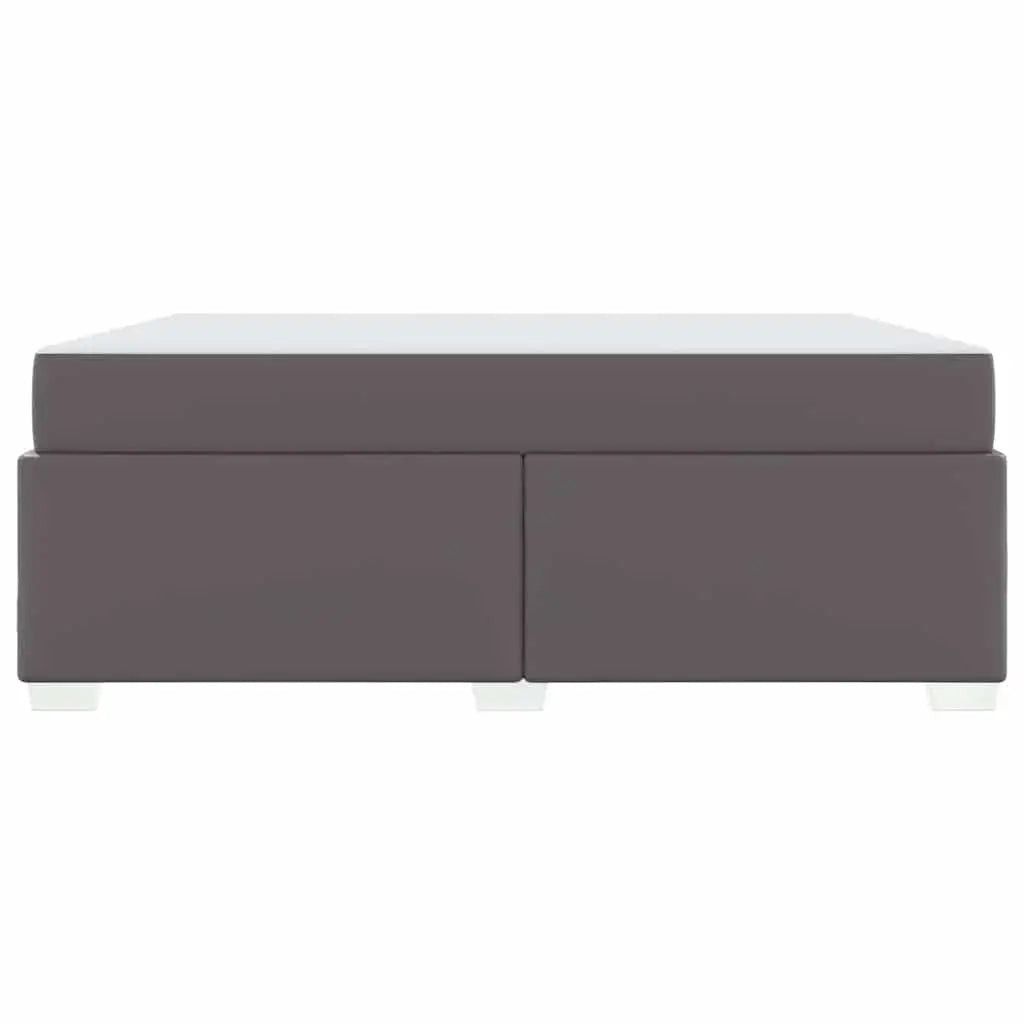 Cadre de lit Gris 180 x 200 cm PVC - XIOS