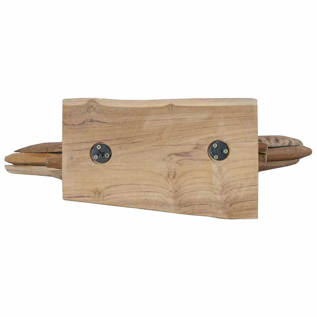 Étoile de Noël Marron 60 x 5 x 75 cm Bois de teck massif - XIOS