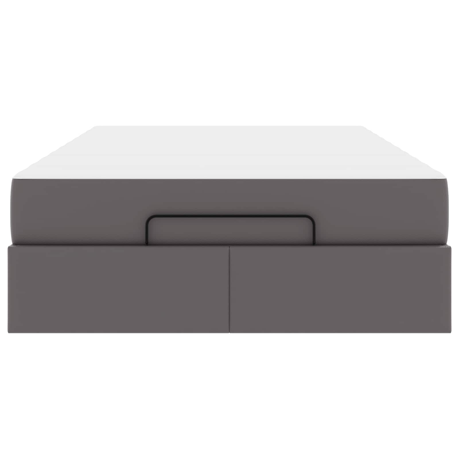 Cadre de lit avec matelas Autre 2 pcs Gris PVC - XIOS