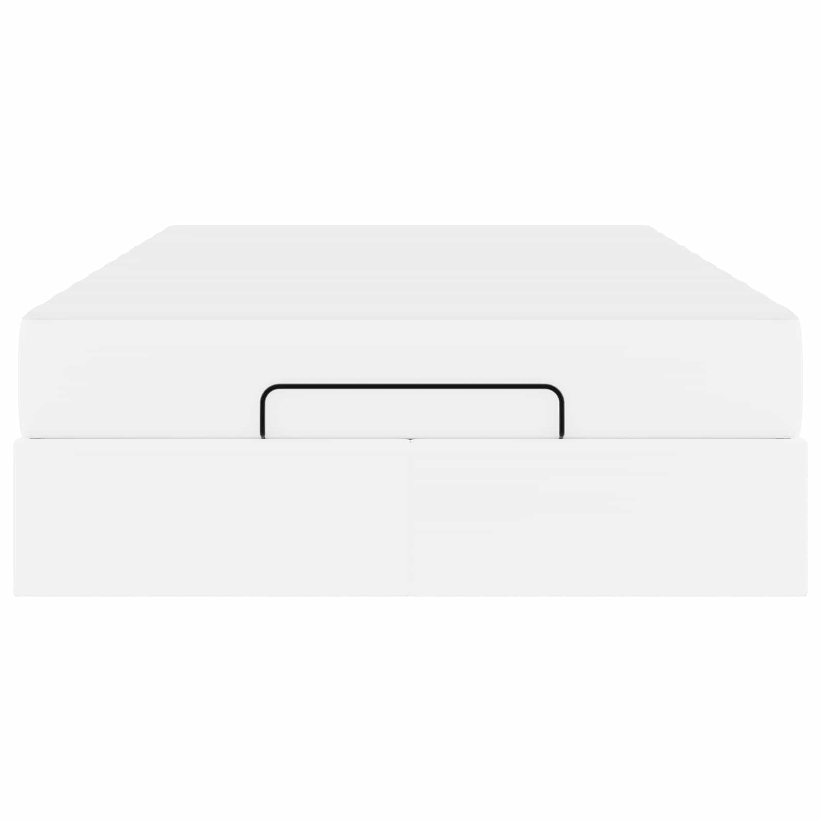 Cadre de lit avec matelas Autre 2 pcs Blanc PVC - XIOS