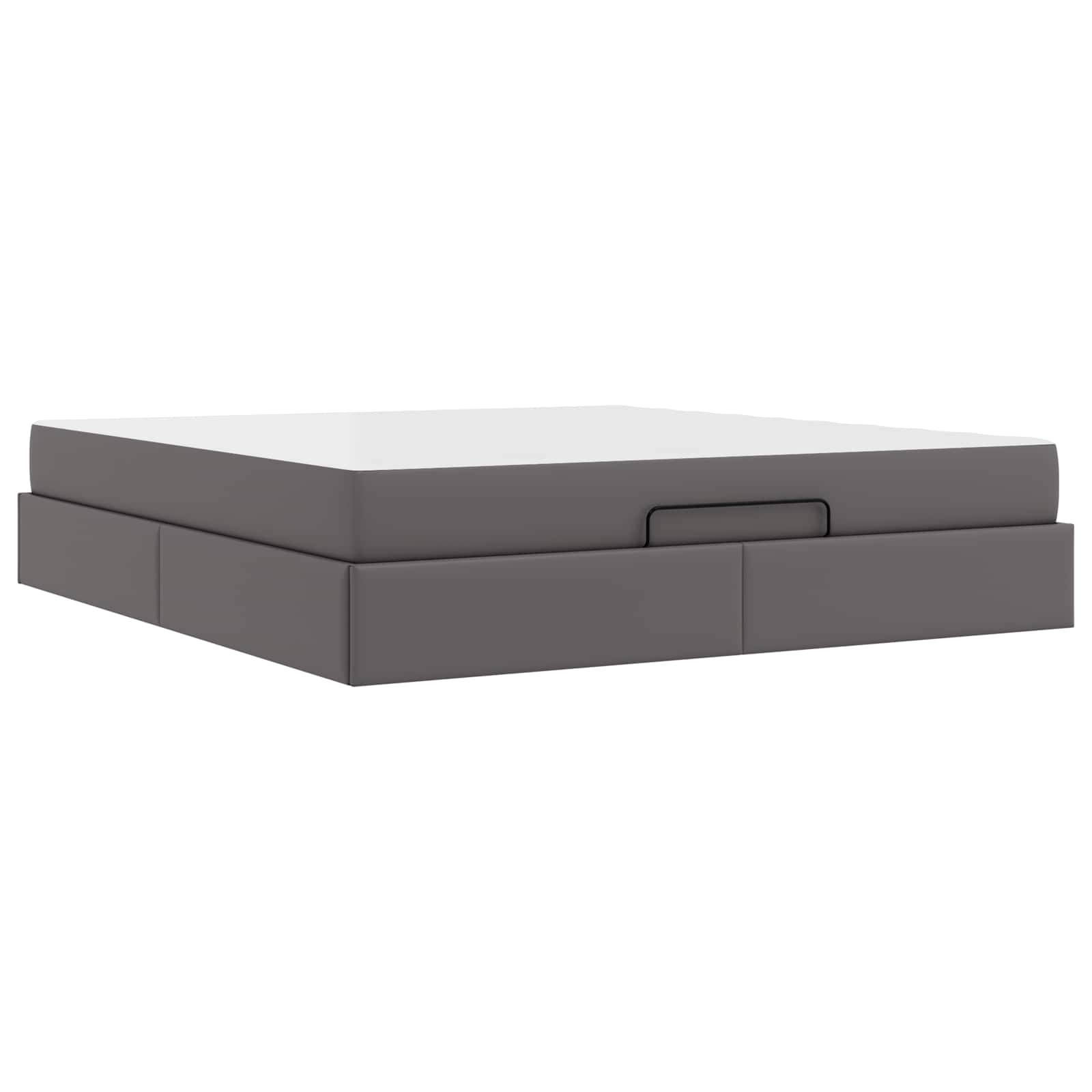 Cadre de lit avec matelas Autre 2 pcs Gris PVC - XIOS