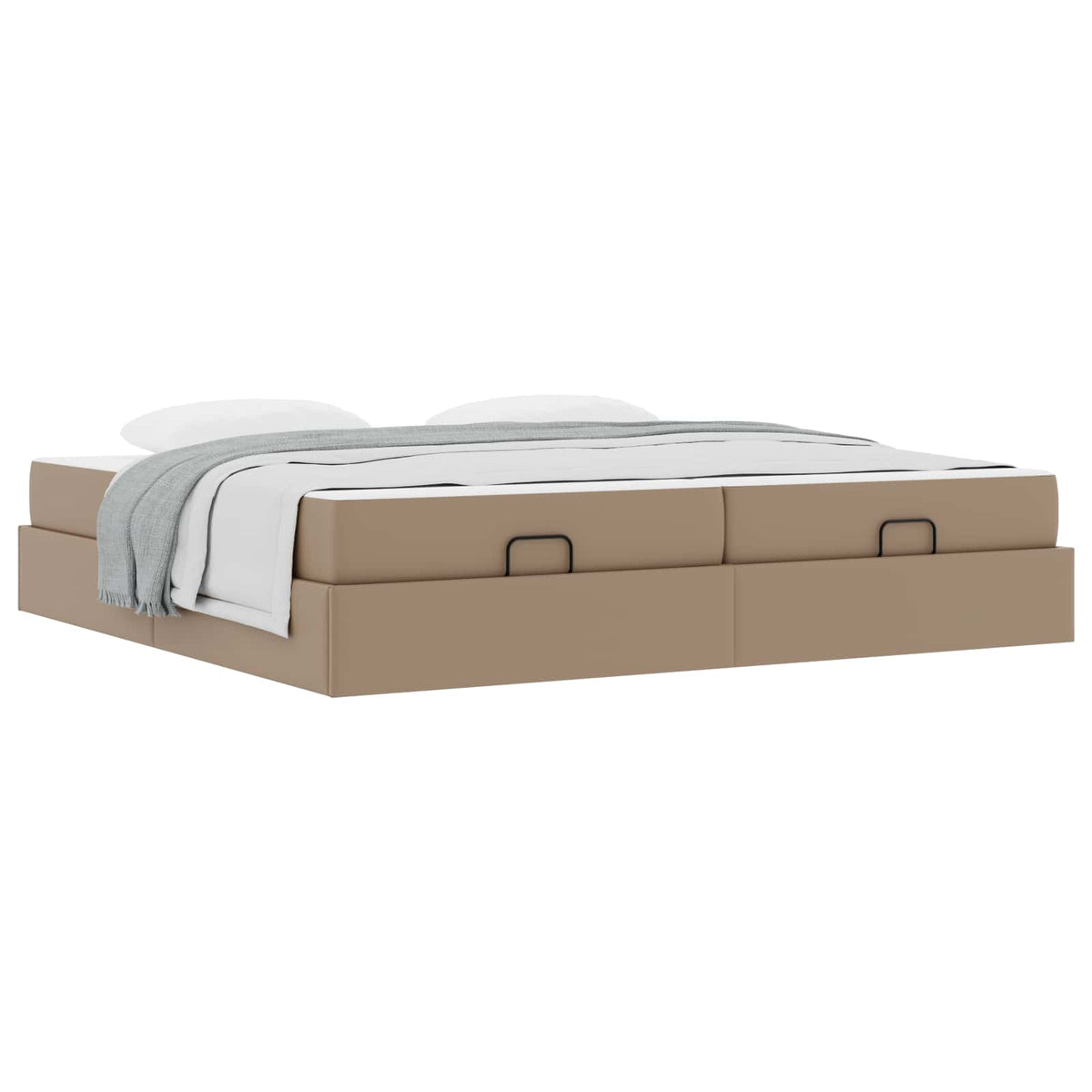 Cadre de lit avec matelas Autre 2 pièces Tan PVC
