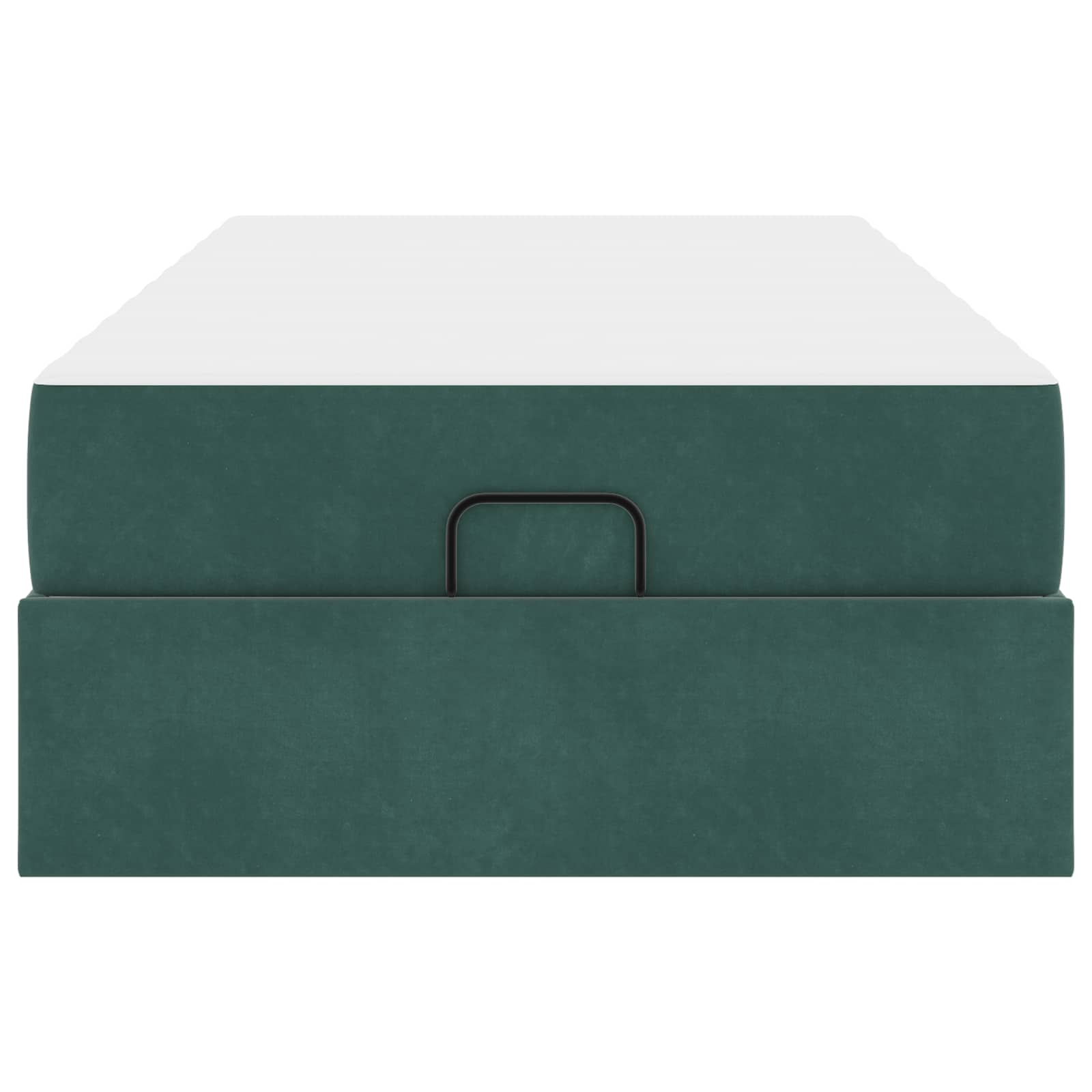Cadre de lit avec matelas 2 pcs Vert Velours - XIOS