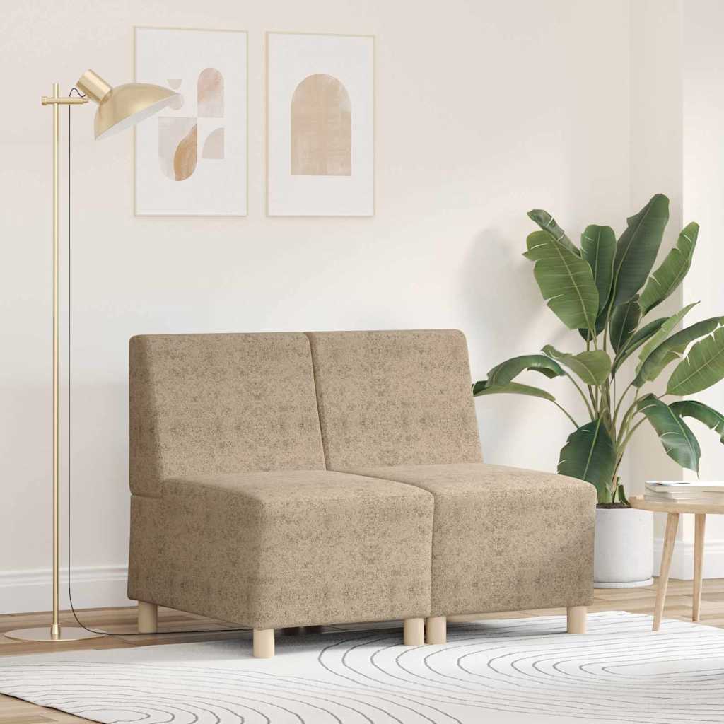 Fauteuil 2 pcs Gris clair 55 x 74 x 82 cm Cuir suédé faux - XIOS