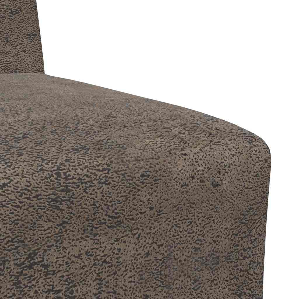 Fauteuil 2 pcs Gris foncé 55 x 74 x 82 cm Cuir suédé faux - XIOS