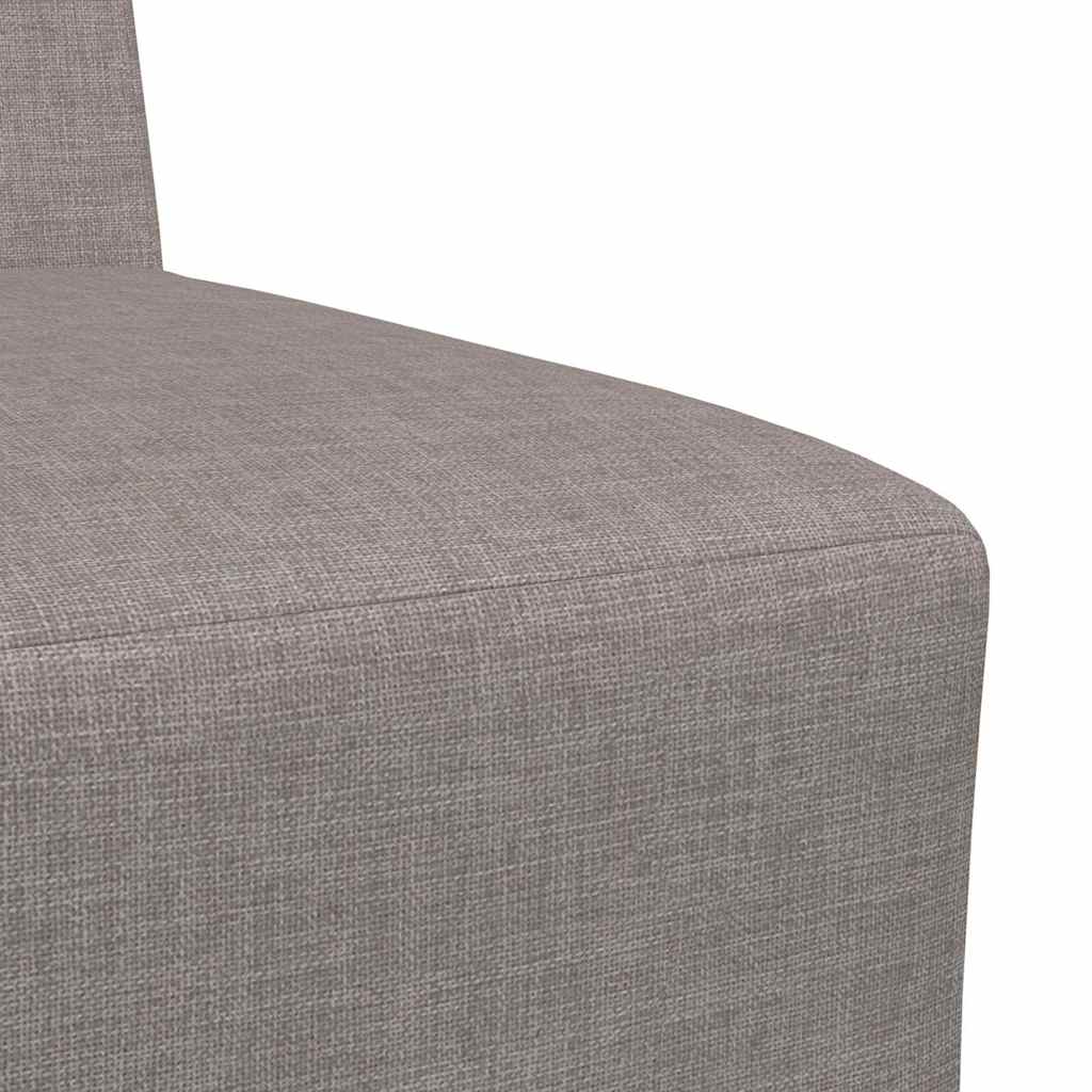 Unité de Sofa Modulaire Sans Accoudoirs 3 pcs Taupe - XIOS