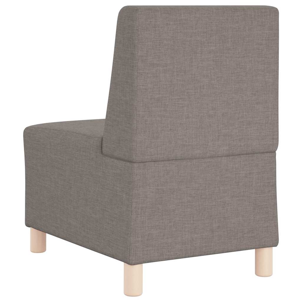 Unité de Sofa Modulaire Sans Accoudoirs 3 pcs Taupe - XIOS