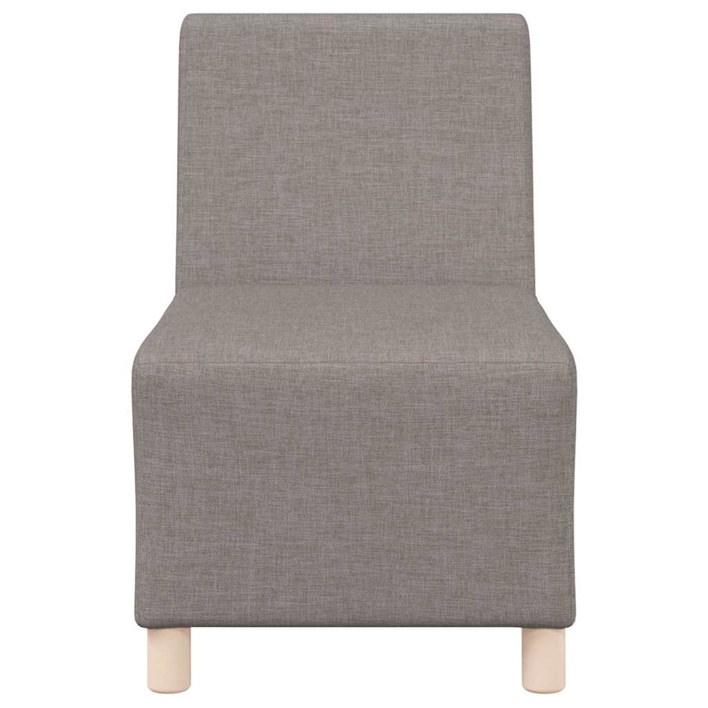 Unité de Sofa Modulaire Sans Accoudoirs 3 pcs Taupe - XIOS