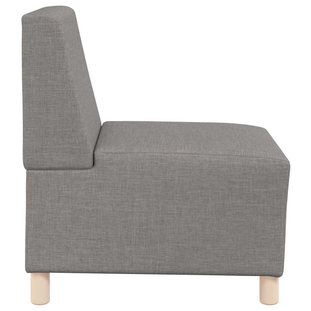 Unité de Sofa Modulaire Sans Accoudoirs 3 pcs Taupe - XIOS