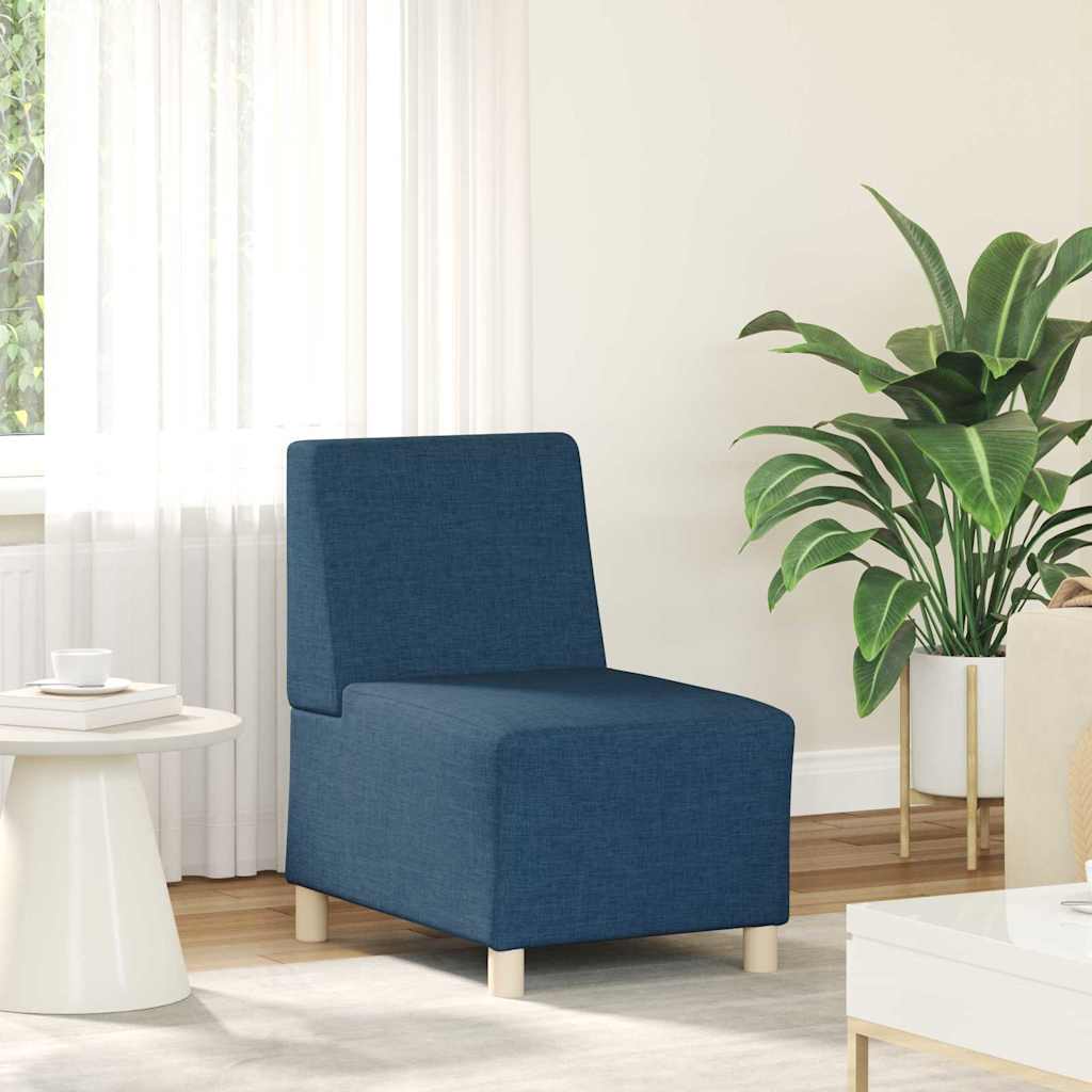 Unité de Sofa Modulaire Sans Accoudoirs 3 pcs Bleu - XIOS