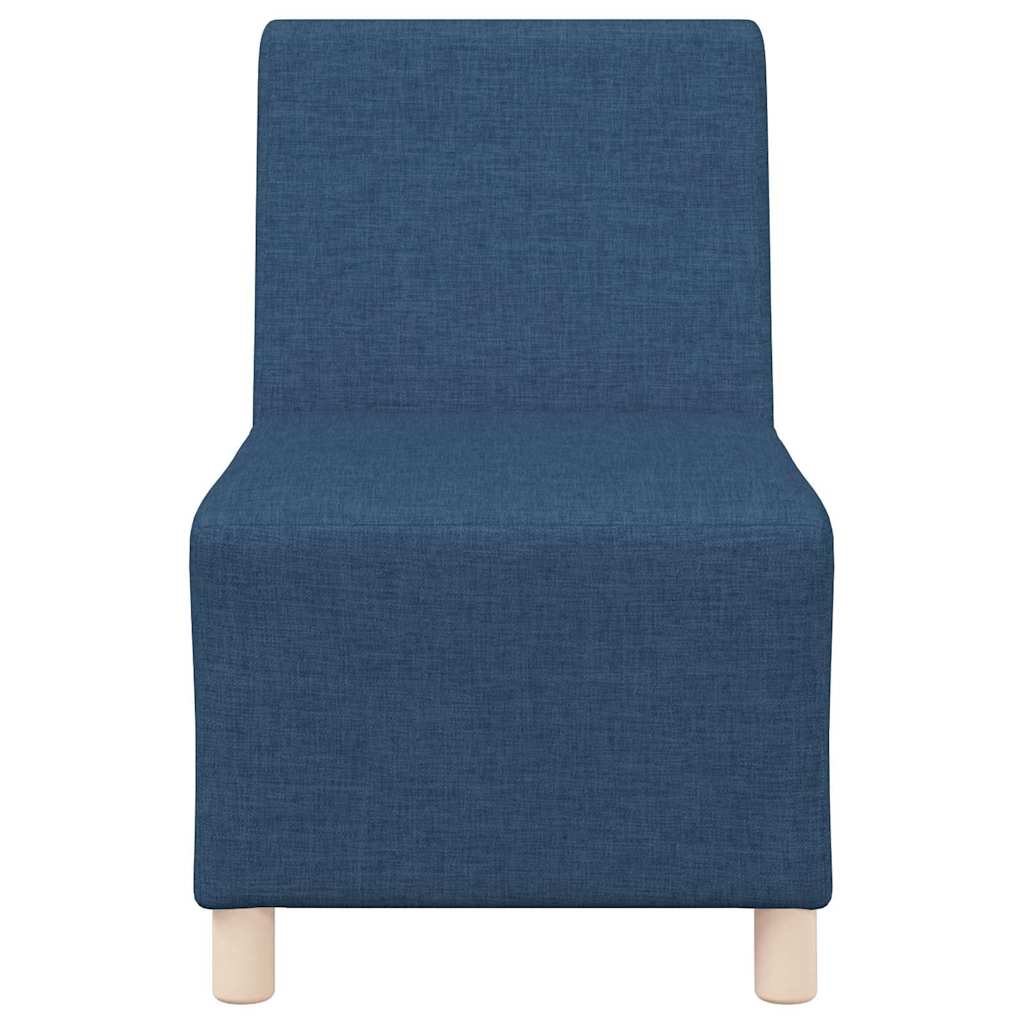 Unité de Sofa Modulaire Sans Accoudoirs 3 pcs Bleu - XIOS