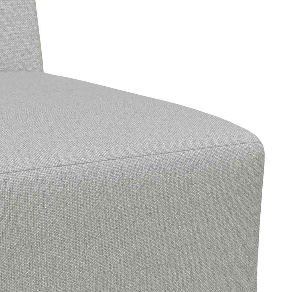 Unité de Sofa Modulaire Sans Accoudoirs 3 pcs Gris nuage - XIOS