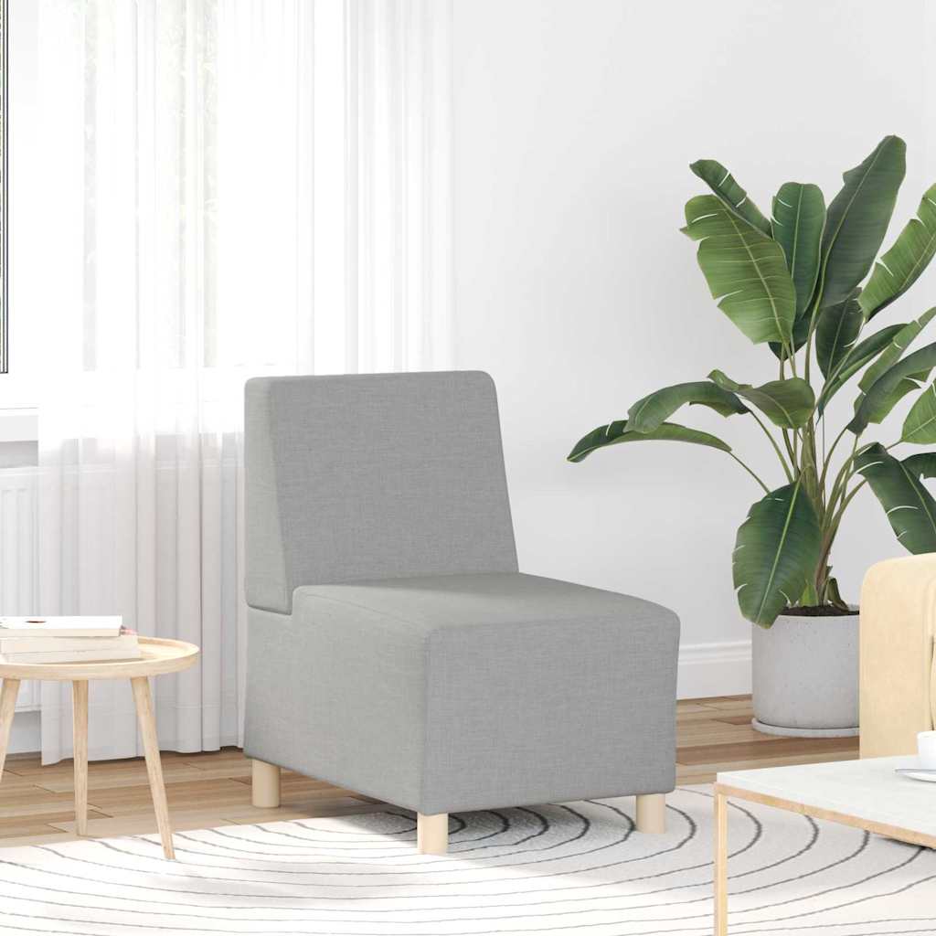 Unité de Sofa Modulaire Sans Accoudoirs 3 pcs Gris nuage - XIOS