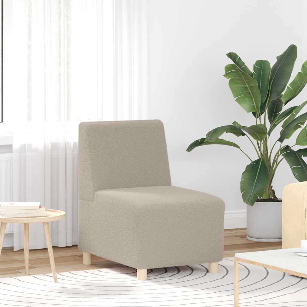 Unité de Sofa Modulaire Sans Accoudoirs 3 pcs Gris clair - XIOS