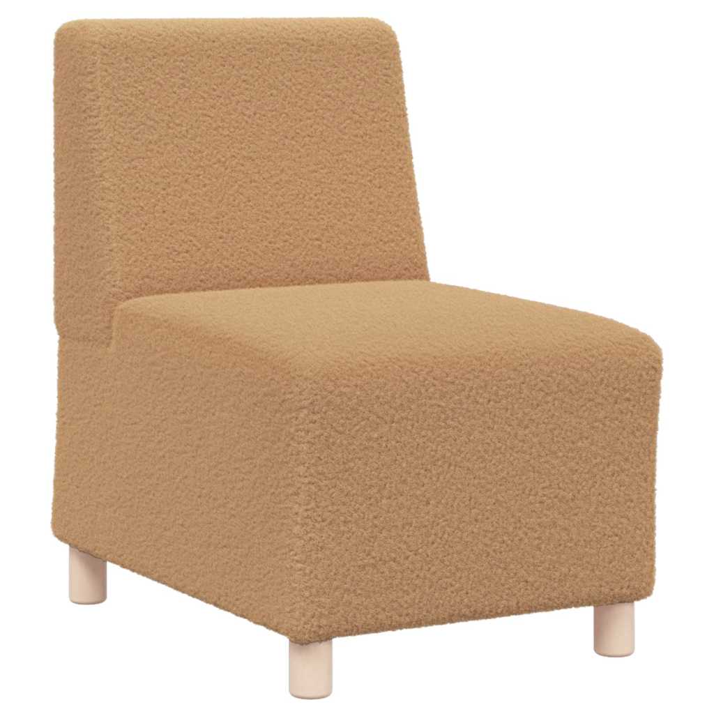 Unité de Sofa Modulaire Sans Accoudoirs 3 pcs Beige - XIOS