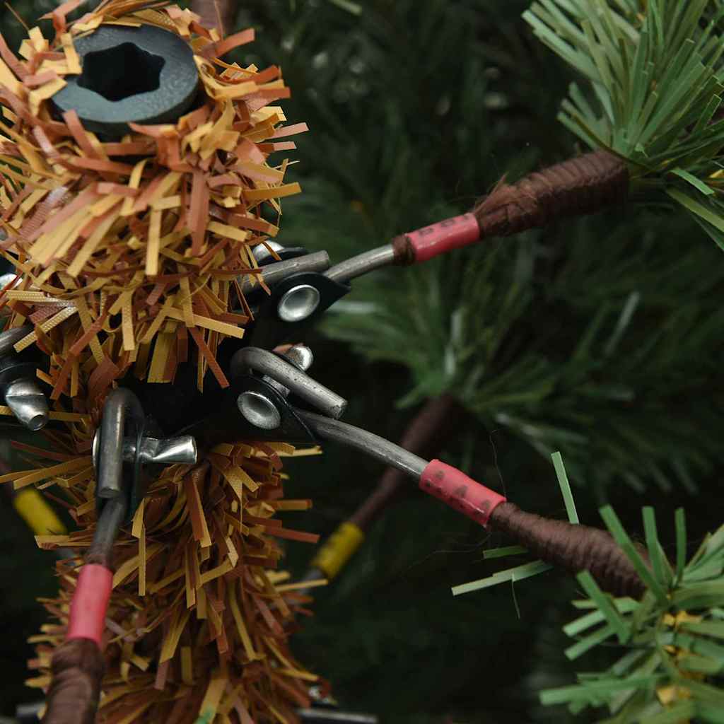 Sapin de Noël Artificiel à Branches Articulées Vert 210 cm