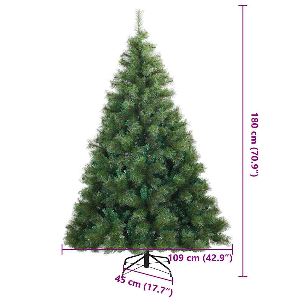 Sapin de Noël Artificiel à Branches Articulées Vert 180 cm - XIOS