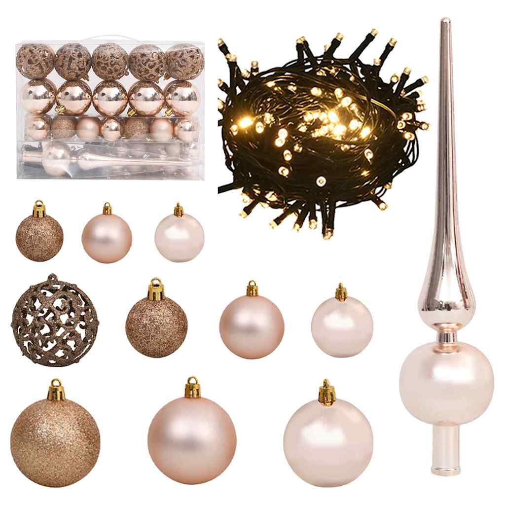 Sapin de Noël artificiel avec 150 LED Vert 120 cm PE et PVC - XIOS