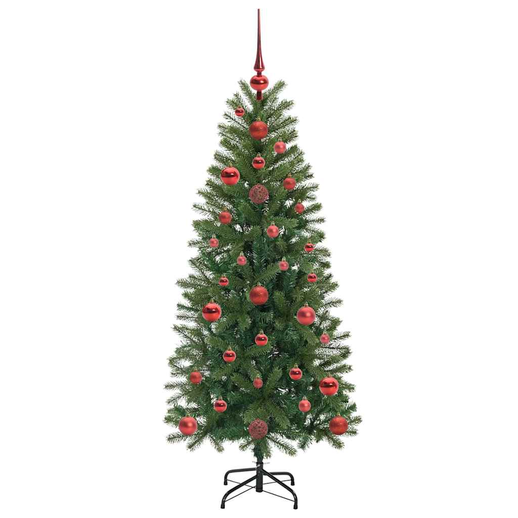 Sapin de Noël artificiel avec 150 LED Vert 120 cm PE et PVC - XIOS