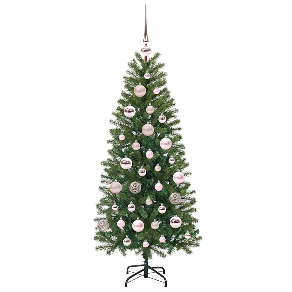 Sapin de Noël artificiel avec 150 LED Vert 120 cm PE et PVC - XIOS