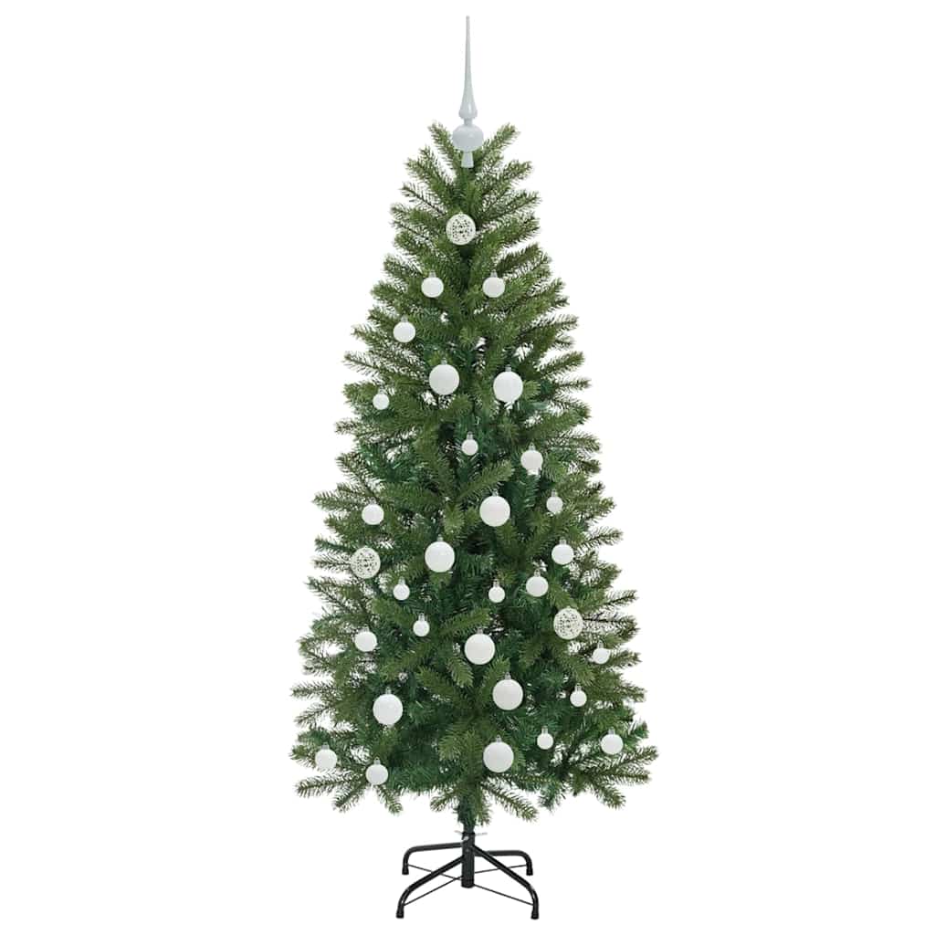 Sapin de Noël artificiel avec 150 LED Vert 150 cm PE et PVC - XIOS