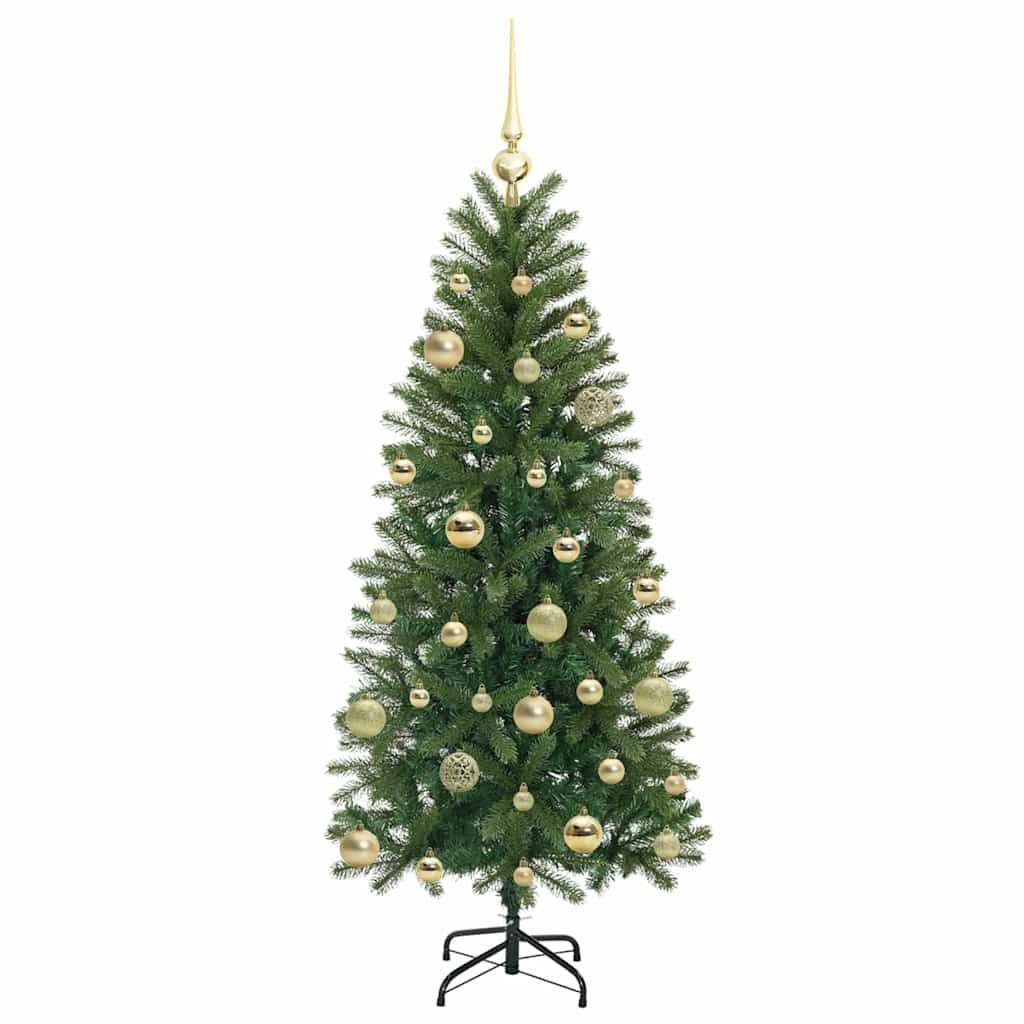 Sapin de Noël artificiel avec 150 LED Vert 150 cm PE et PVC - XIOS