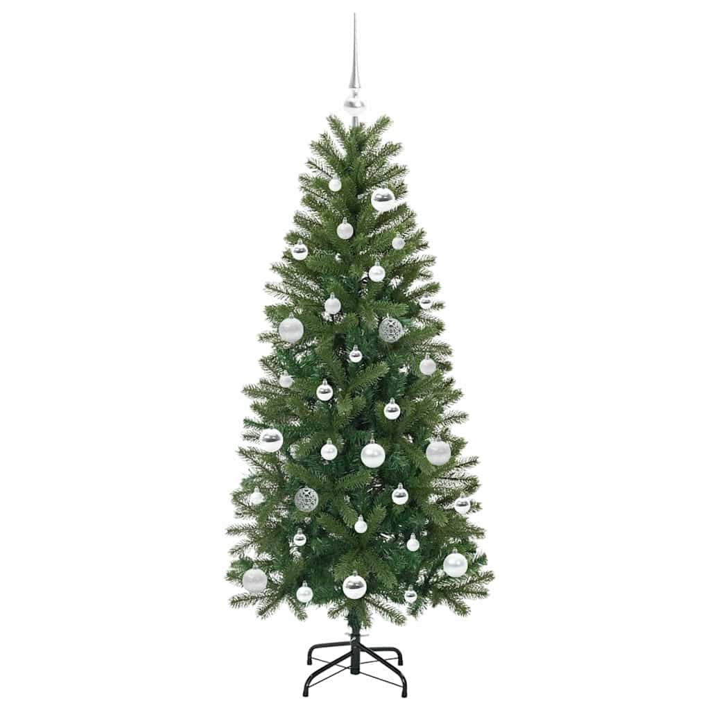 Sapin de Noël artificiel avec 150 LED Vert 150 cm PE et PVC - XIOS