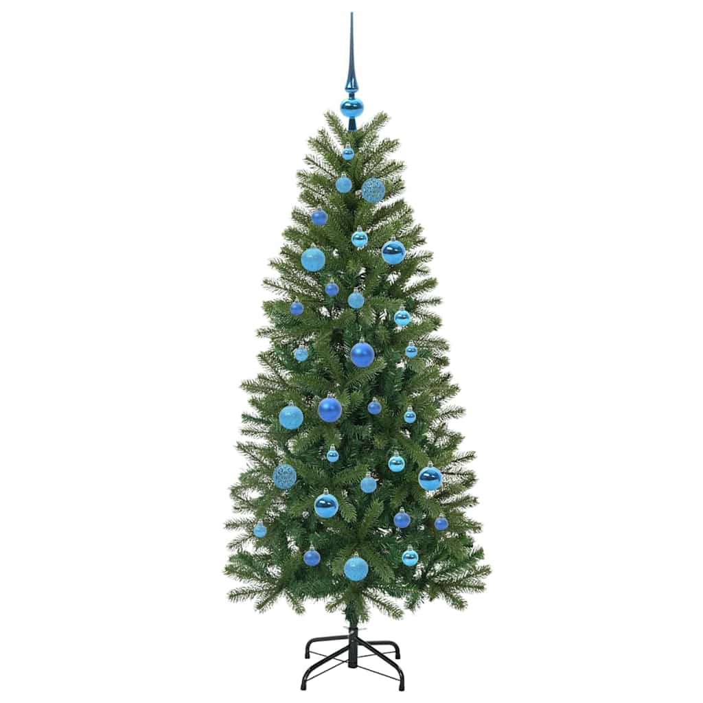 Sapin de Noël artificiel avec 150 LED Vert 150 cm PE et PVC - XIOS